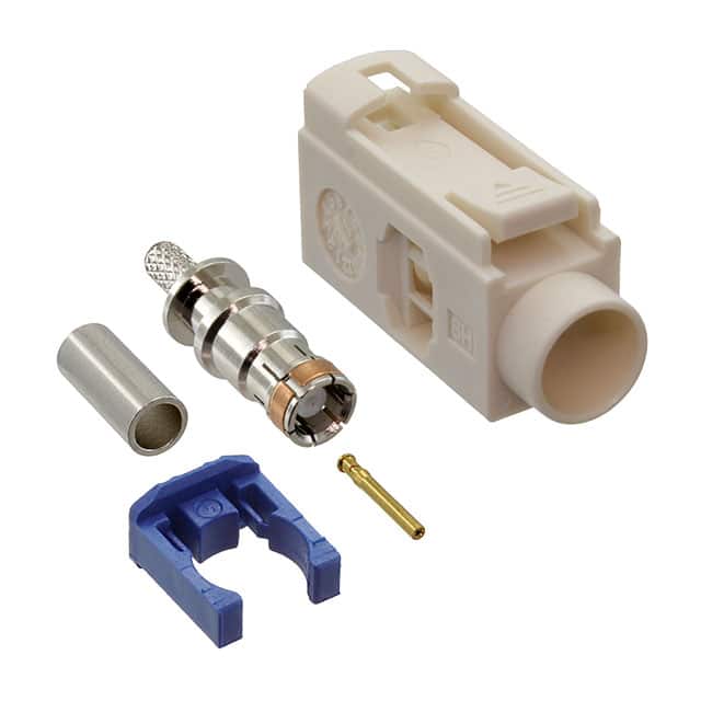 RF55-34B-T-02-50-SH FAKRA JACK SMB TYPE: STRAIGHT FO