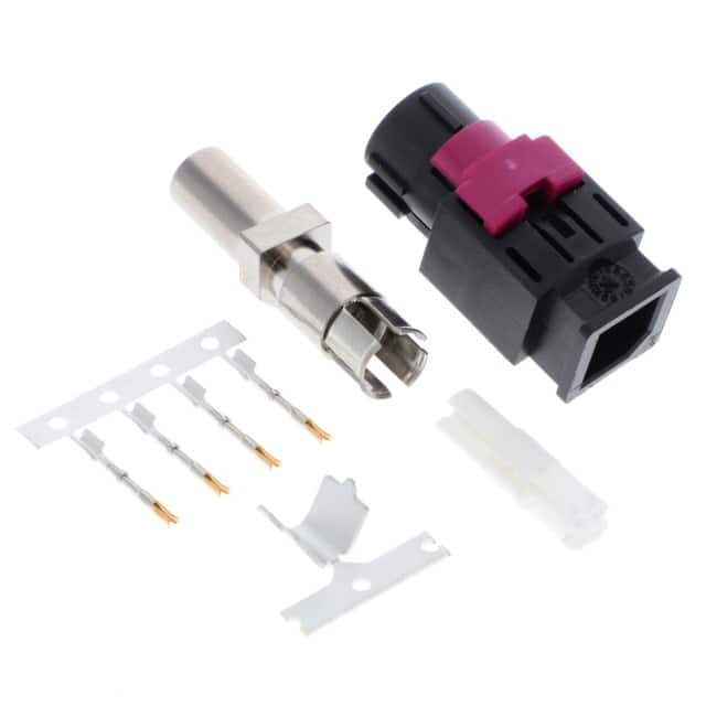 HSD-04A-S-SD-SG-C4 CONN FAKRA HIGH SPEED DATA 4POS
