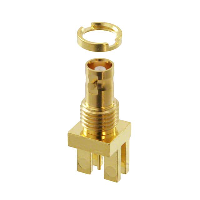 361EHD704 CONN HDBNC JCK STR 75OHM EDGEMNT