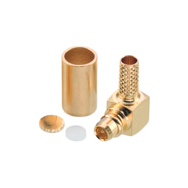 66036011210620 MMCX RIGHT ANGLE PLUG, CRIMP TYP