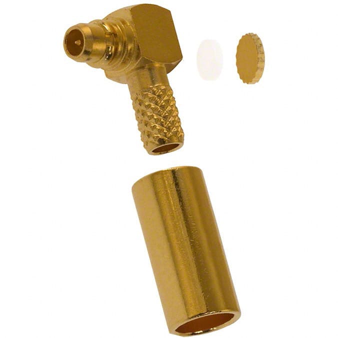 262111 CONN MMCX PLUG R/A 50 OHM SOLDER