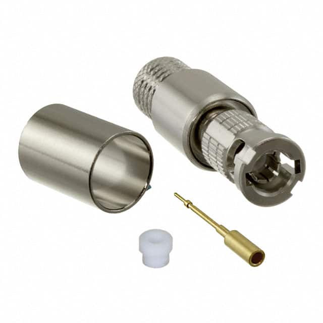 034-1127-12G HD-BNC STRAIGHT CRIMP PLUG FOR C