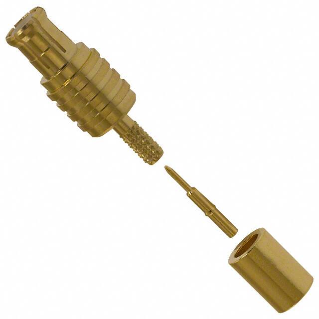 252127 CONN MCX PLUG STR 50 OHM SOLDER