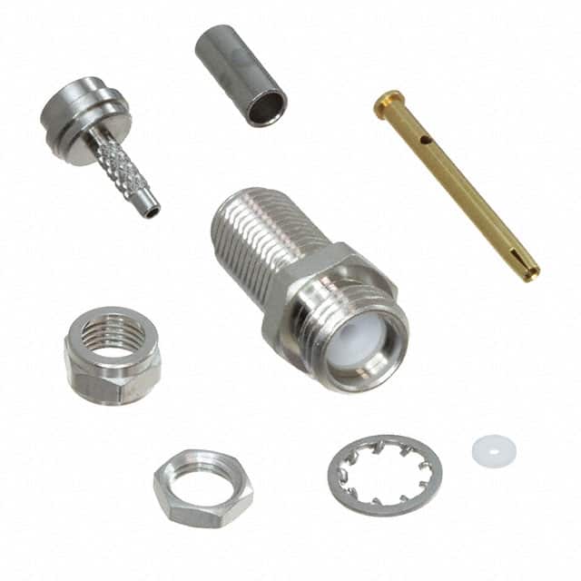 142-0302-406 SMA JACK ASSEMBLY, STRAIGHT CABL