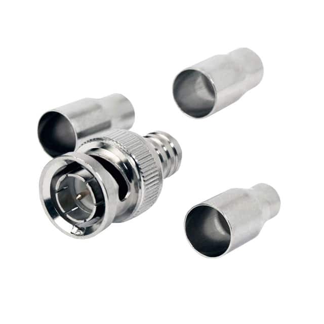 CBN-2125 CONN BNC MALE 50 OHM  2PCCRIMPON