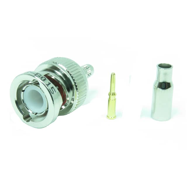06-B015 BNC CRIMP PLUG FOR RG-316/174/18