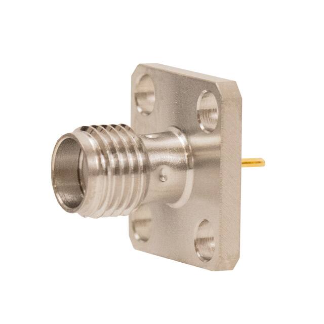 141-0701-641 SMA JACK ASSEMBLY, 4 HOLE FLANGE