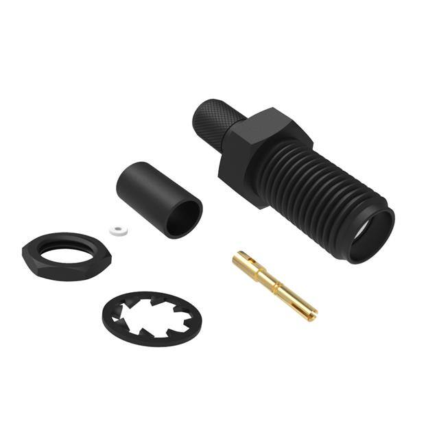 132454-BC SMA STRAIGHT JACK BULKHEAD REAR