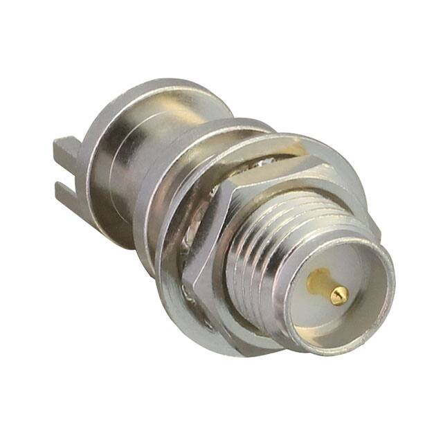 CONREVSMA006.031 CONN RPSMA RCPT STR 50OHM EDGEMT