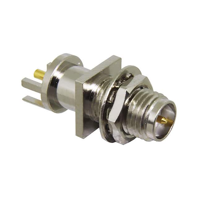 CONREVSMA006.062SQ CONN RPSMA RCPT STR 50OHM EDGEMT