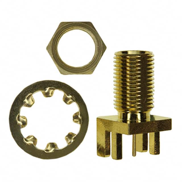 CONMCX003.062-L CONN MCX RCPT STR 50OHM EDGE MNT