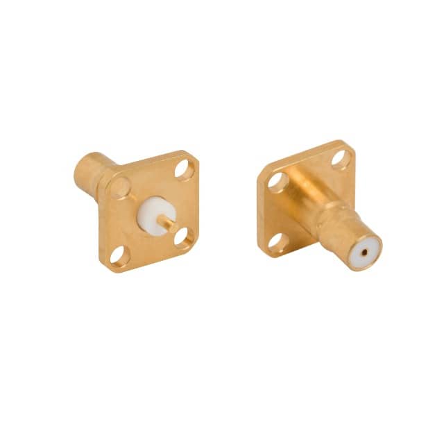 930-132J-51S QMA STRAIGHT JACK, 4 HOLE FLANGE