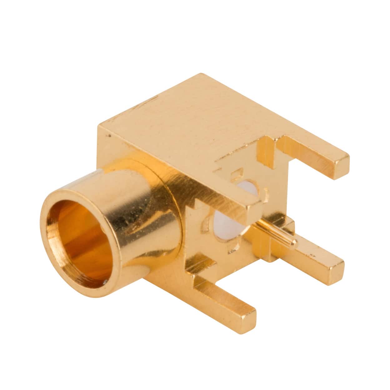 919-236J-71A MCX RIGHT ANGLE PCB JACK, THROUG