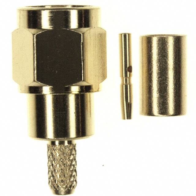 142-4404-001 CONN RPSMA PLUG STR 50 OHM CRIMP