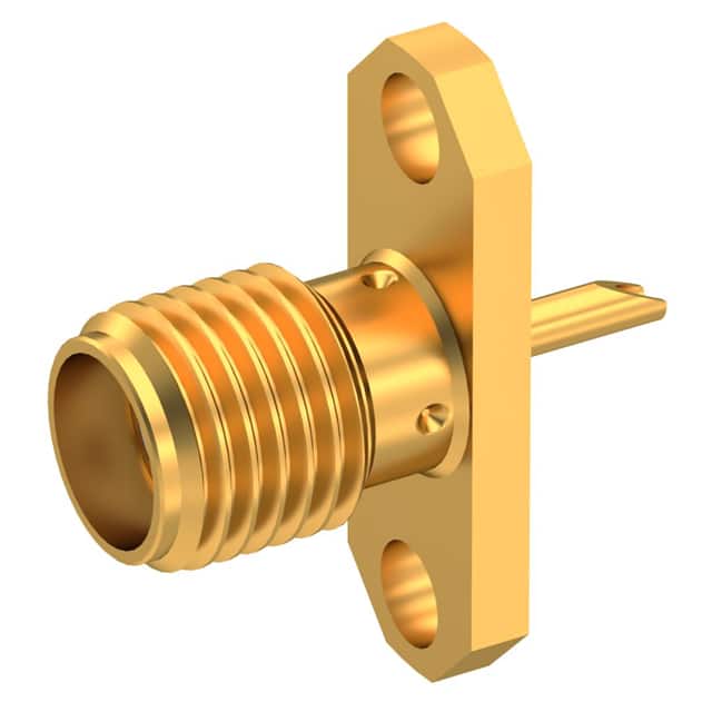 R124454123 SMA / 2 HOLE FLANGE JACK RECEPTA