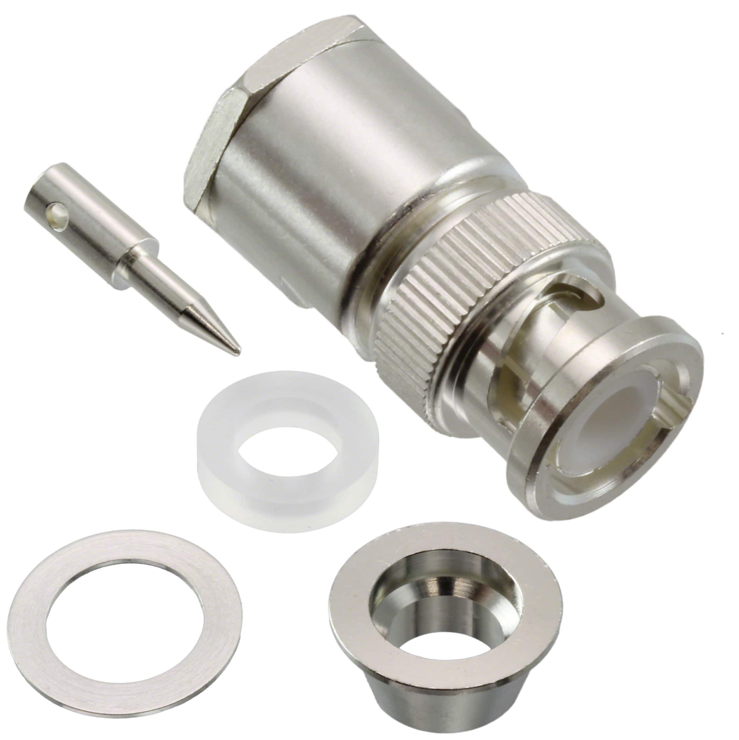 BNC-P-5DV(40) CONN BNC PLUG STR 50OHM SOLDER