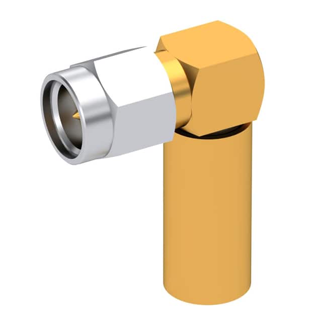 9043-1523-006 SMA / RIGHT ANGLE PLUG MALE CRIM