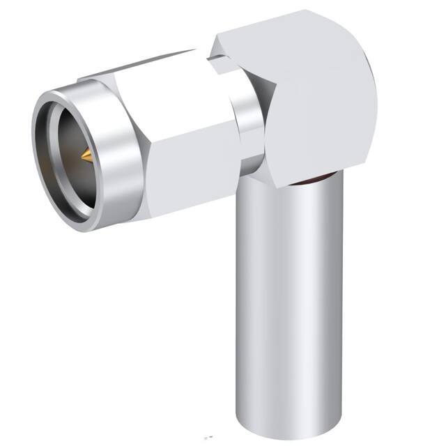 9043-9523-005 SMA / RIGHT ANGLE PLUG MALE CRIM
