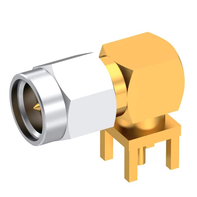 9646-1513-000 SMA / RIGHT ANGLE PLUG MALE GOLD