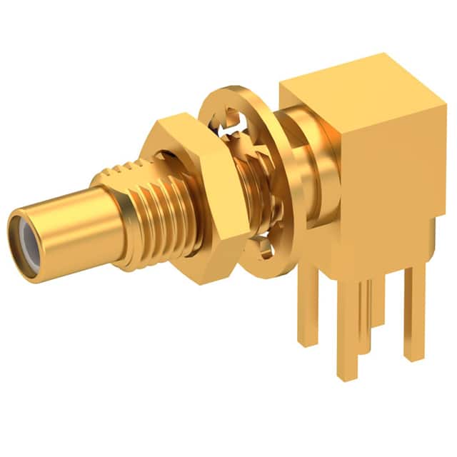 7110-1511-012 SSMC / RIGHT ANGLE JACK MALE GOL