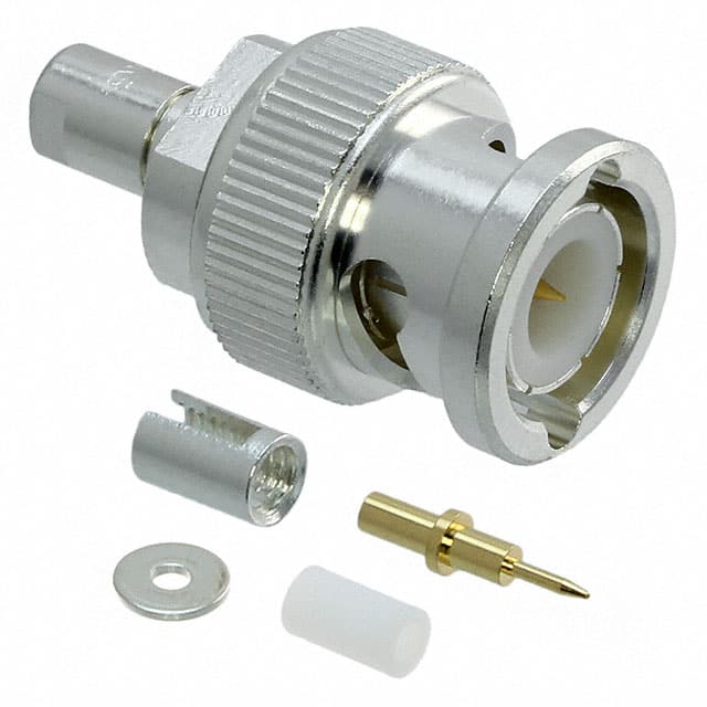 BNC-P-196/U(40) CONN BNC PLUG STR 50OHM SOLDER
