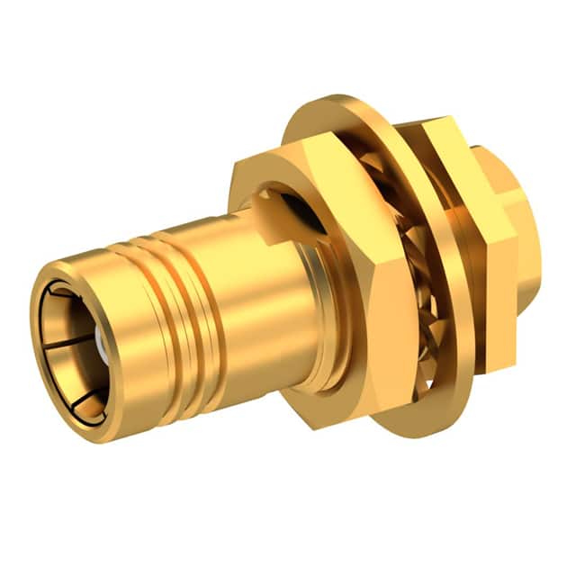 R116003900 SMB / STRAIGHT PLUG BULKHEAD REA