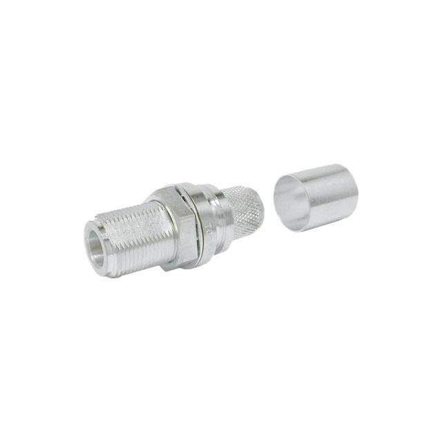 TC-600-NF-BH N-FEMALE (JACK) CRIMP BULKHEAD C