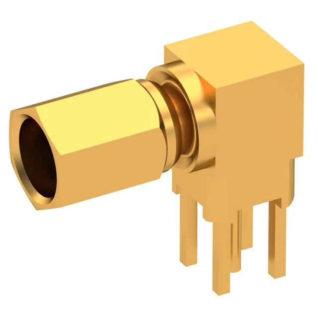 7042-1511-040 SSMC / RIGHT ANGLE JACK MALE GOL