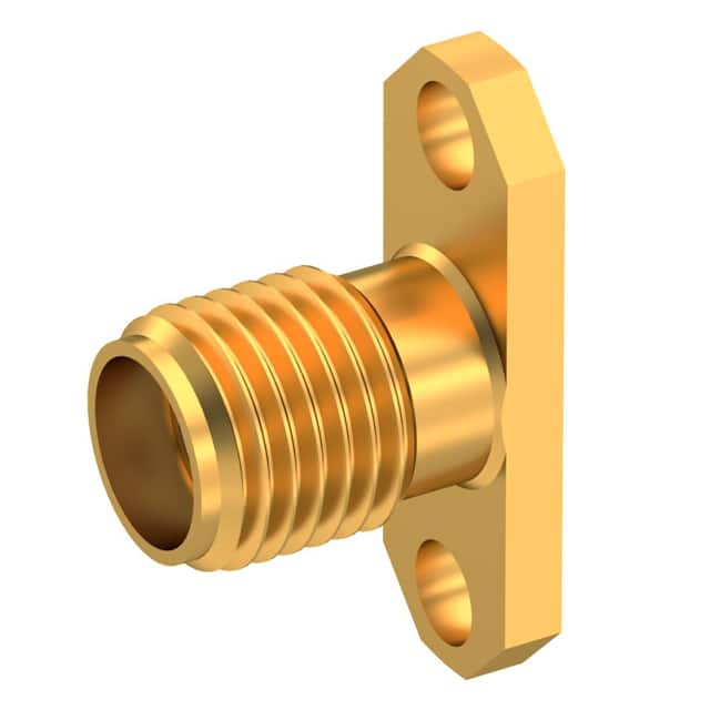 R125465010 SMA / 2 HOLE FLANGE JACK RECEPTA