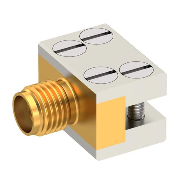 R125541000 SMA / END LAUNCH FLANGE JACK REC