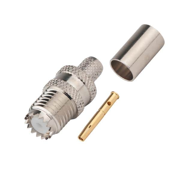 RFU-601-5 MUHF FEMALE CRIMP; 50 OHMS