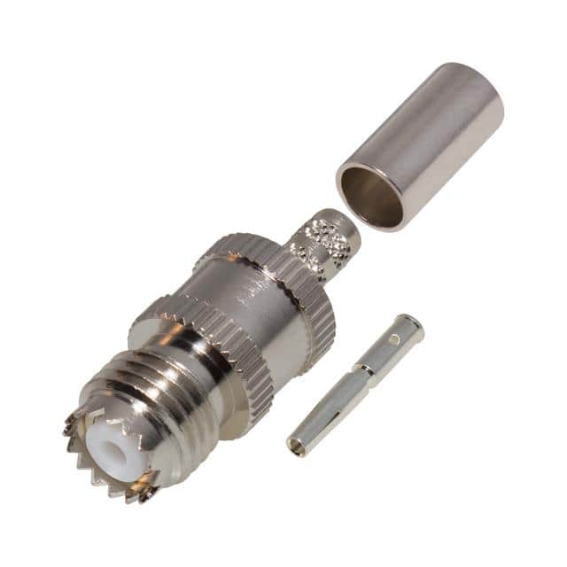 RFU-601-C1 MUHF FEMALE CRIMP; 50 OHMS
