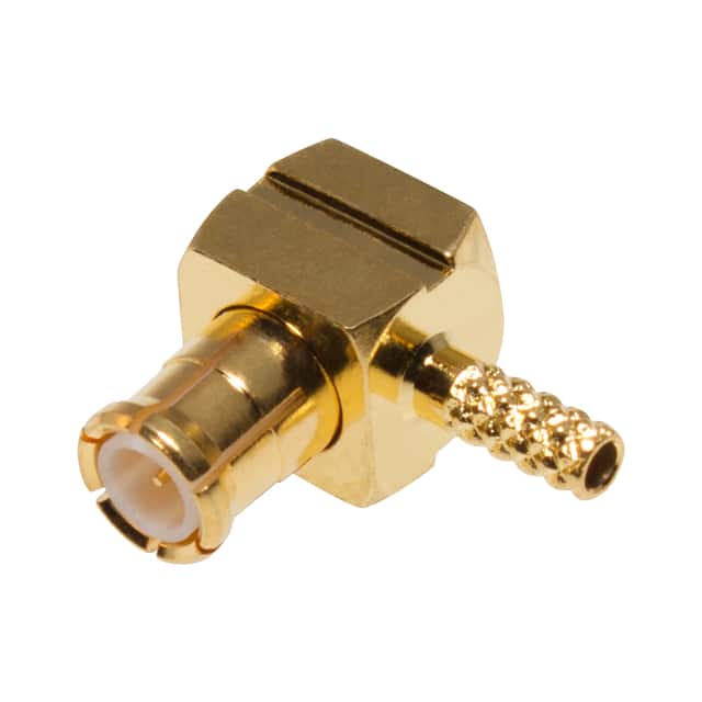 RMX-8010-1A MCX MALE R/A CRIMP; 50 OHMS
