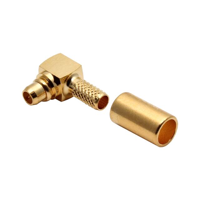 RMX-9010-1B MMCX MALE R/A CRIMP; 50 OHMS