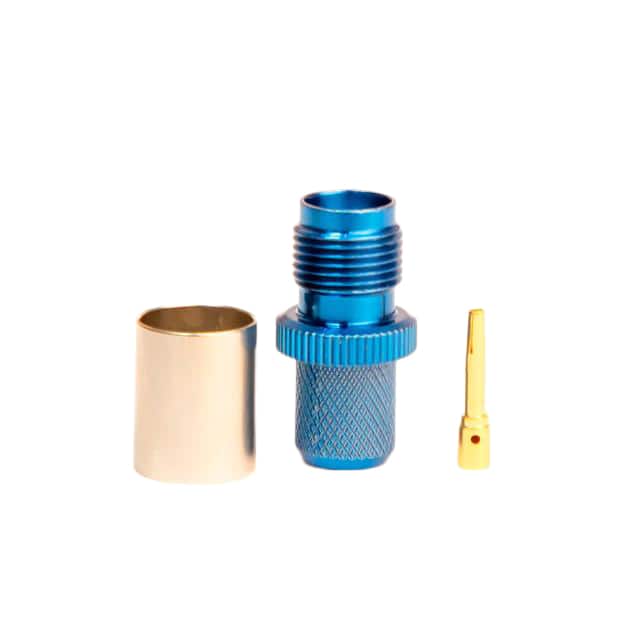 BC-102-400-BL TNC FEMALE BLUE CRIMP CONNECTOR
