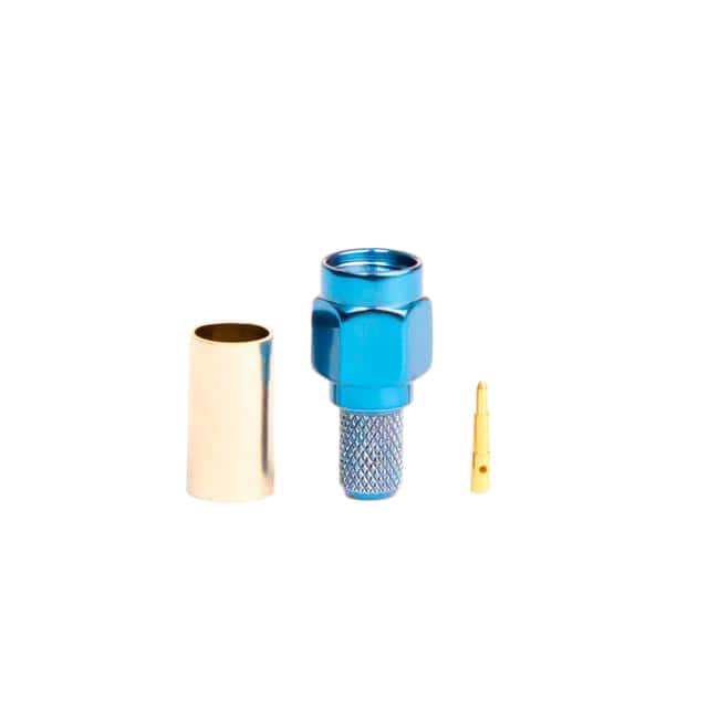 BC-301-195-BL SMA TYPE MALE BLUE. CRIMP CONNEC