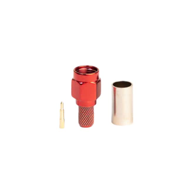 BC-301-195-RD SMA TYPE MALE RED CRIMP CONNECTO