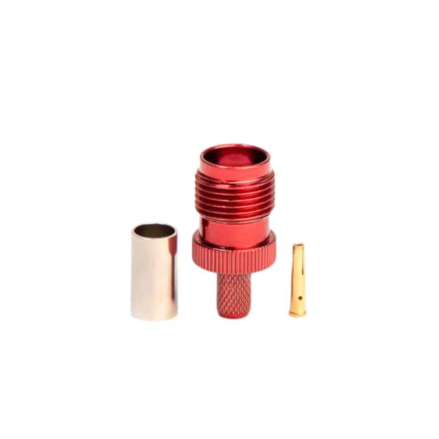 BC-102-195-RD TNC FEMALE RED. CRIMP CONNECTOR