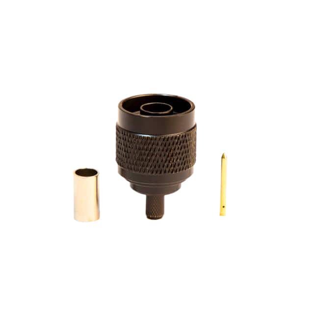 BC-201-195-BK N TYPE MALE BLACK. CRIMP CONNECT