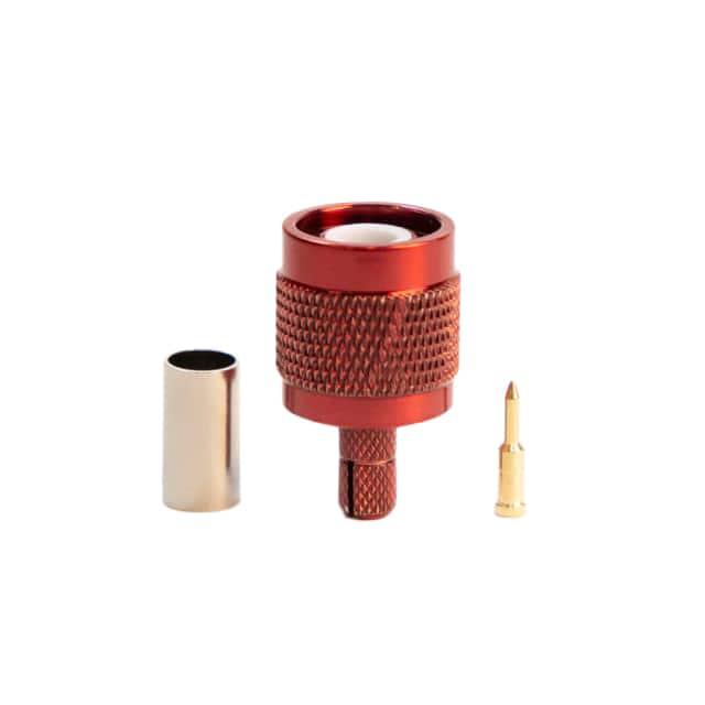 BC-101-195-RD TNC MALE RED. CRIMP CONNECTOR FO