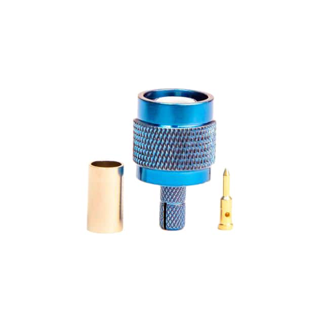 BC-101-195-BL TNC MALE BLUE. CRIMP CONNECTOR F