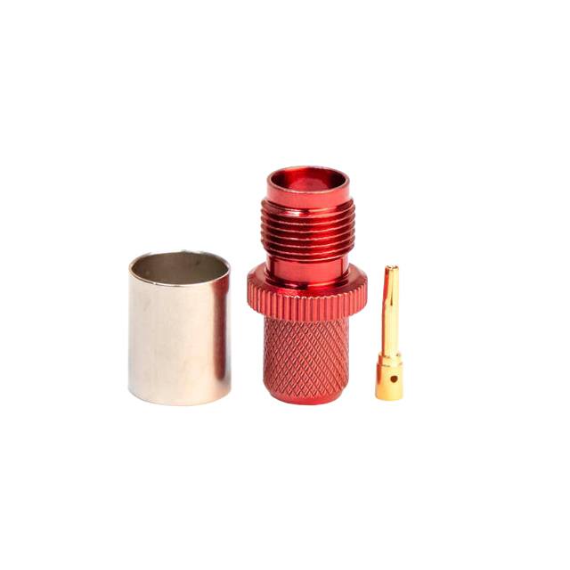 BC-102-400-RD TNC FEMALE RED CRIMP CONNECTOR F