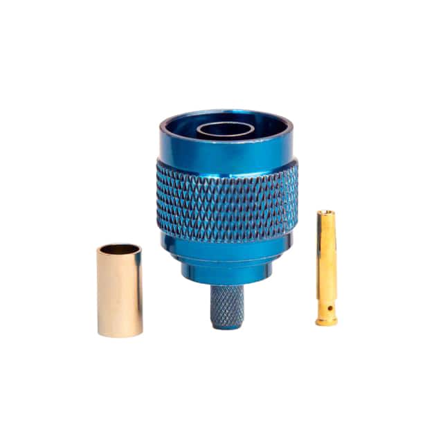 BC-221-195-BL N TYPE REVERSE POLARITY MALE BLU