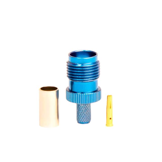 BC-102-195-BL TNC FEMALE BLUE CRIMP CONNECTOR