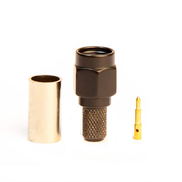 BC-301-195-BK SMA TYPE MALE BLACK CRIMP CONNEC