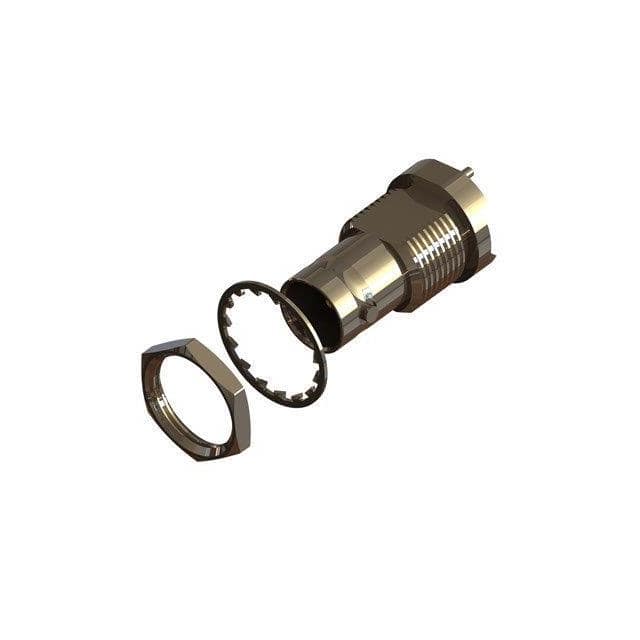 10-487-B36 BNC VERTICAL BULKHEAD JACK 75OHM