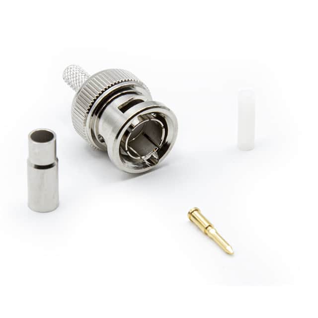 307-18-4TP BNC MALE 4 PC CRIMP WITH D 10PK
