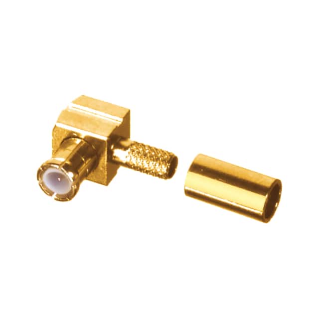 RMX-8010-1B1 MCX MALE R/A CRIMP; 50 OHMS