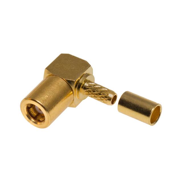 RSB-4010-1B-03 SMB MALE R/A CRIMP; 50 OHMS