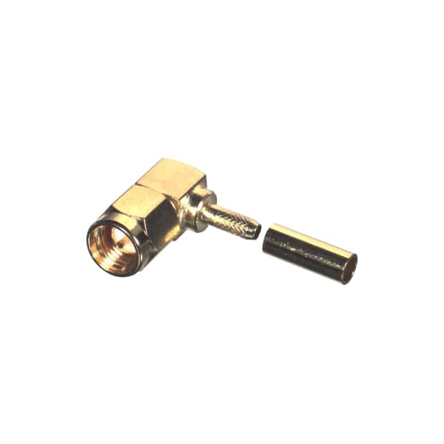 RSA-3010-1B SMA MALE R/A CRIMP; 50 OHMS